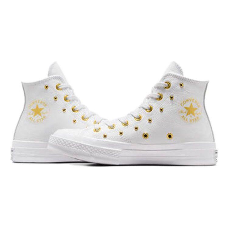 Converse Chuck 70 Lace-Up Comfortable Versatile High-Top Canvas Shoes Women Sneakers White A06808C