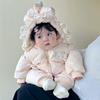 Super Cute Hooded Baby Romper - Thick Cotton for Autumn/Winter
