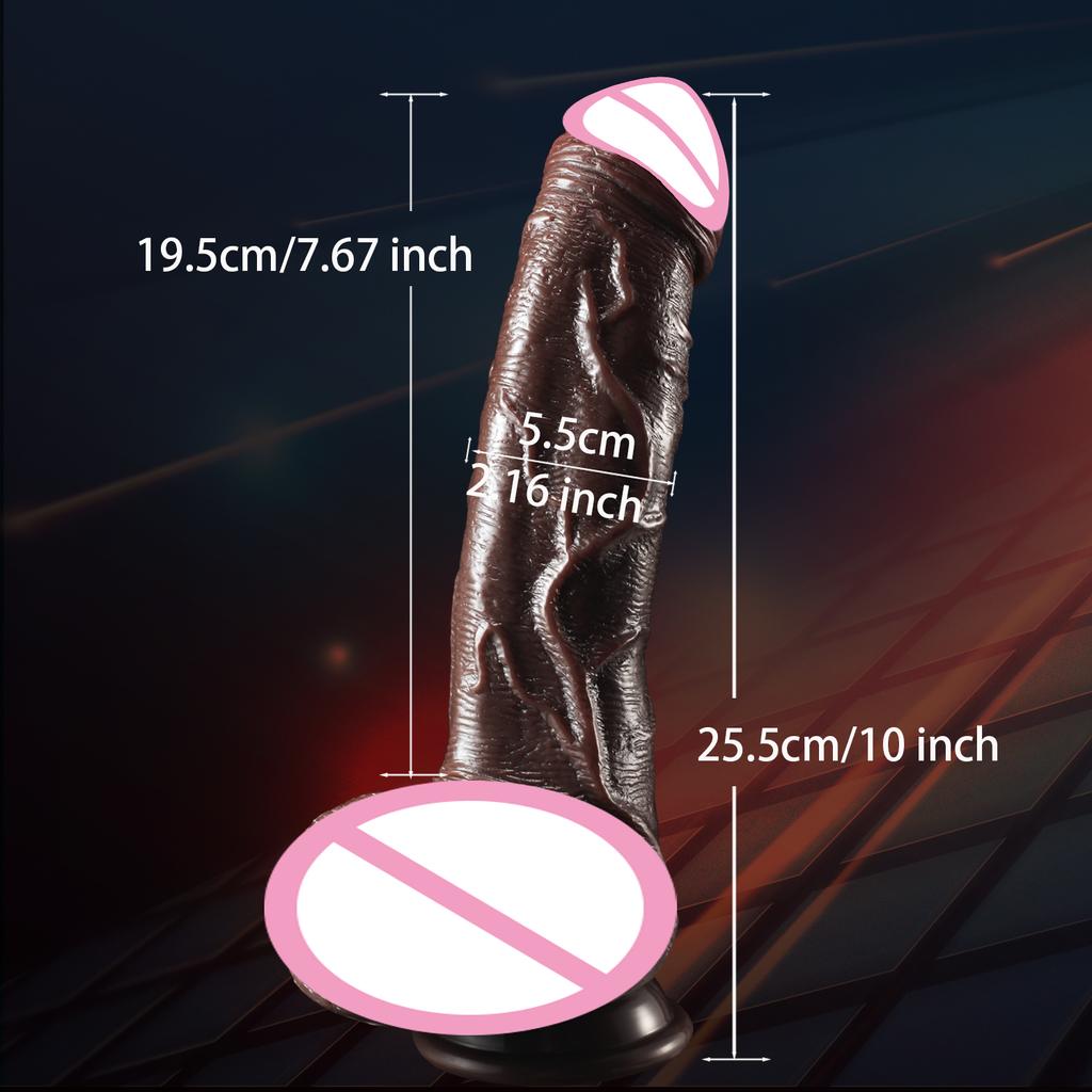 Realistic Black Dildo with Suction Cup Silicone Penis Anal Dildos Adults Sex Toys for Women Man Strapon Dick Vagina Stimulator