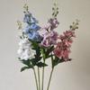 72cm Delphinium Stem Lifelike Simulation Flower Artificial Delphinium Flower  Christmas Decoration