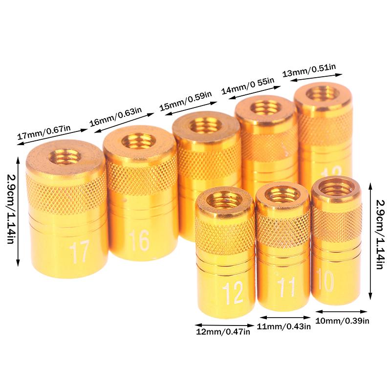 2Pcs 10-17Cm Plunge Net Connector Fishing Rod Plunge Net Connector Screw Plunge Net Head Connector Diy Plunge Net Head