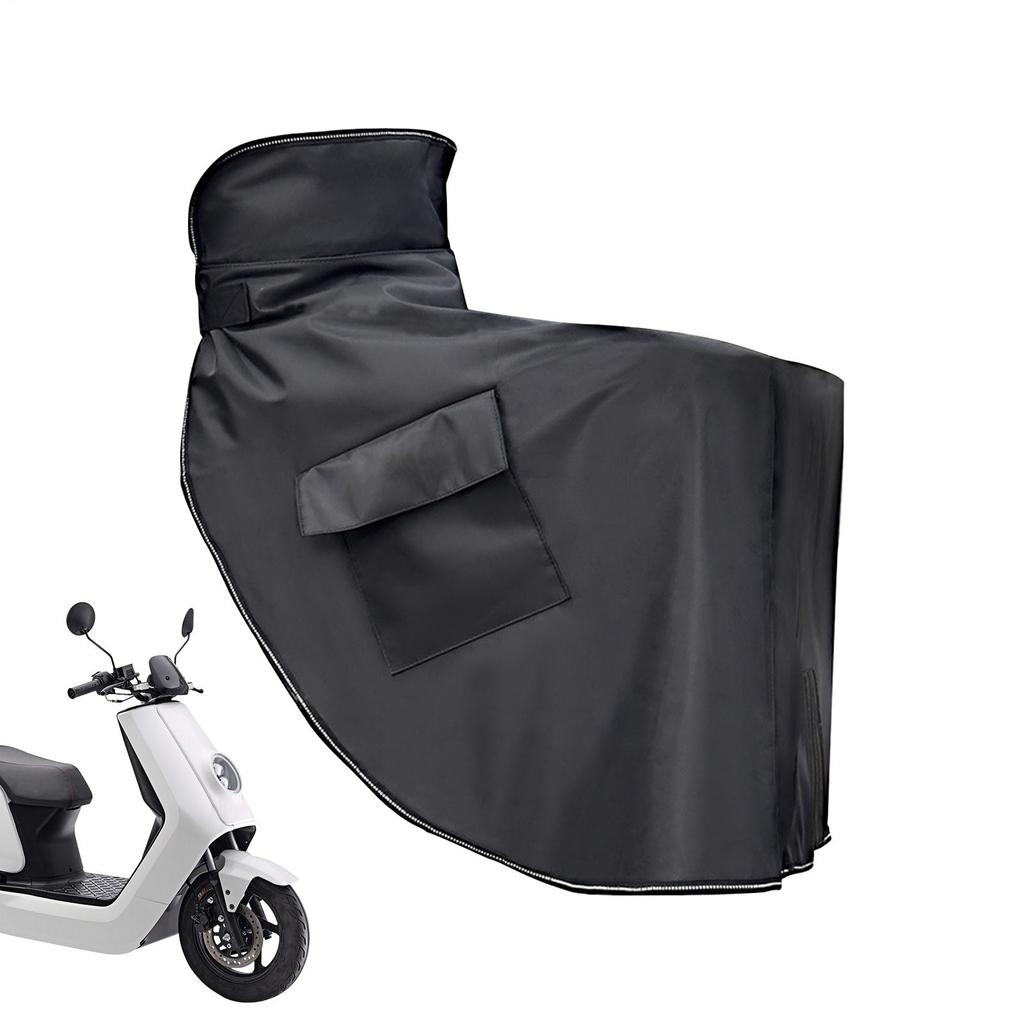 Scooter Leg Cover Waterproof Thick Winter Warm Scooter Blanket E-Bike Apron Blanket Protector For Winter Electric Bike Motorbike