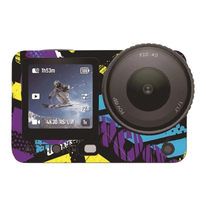 Protective Skin for Action 6 Camera Scratch Resistant Easy To Install Without Tools Creative Design Camera Sticker