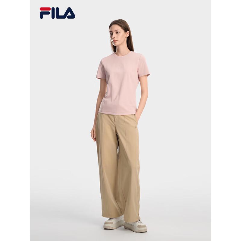 FILA Women s 2026 Spring Knit Short Sleeve T-Shirt XL