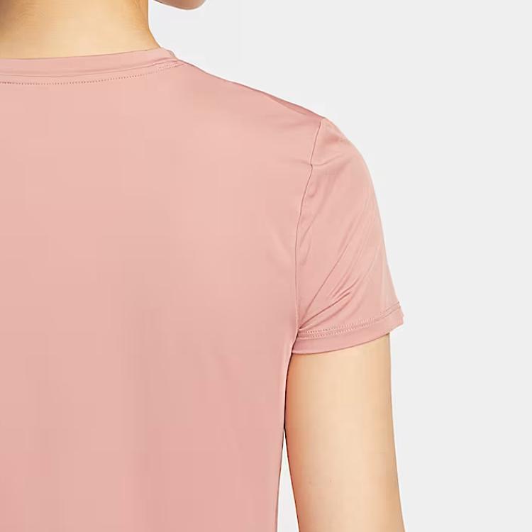Nike Dri-Fit One Classic Twist Fashion Simple Trendy Beautiful Short Sleeve Regular T-Shirt Women Tops HJ1055-685