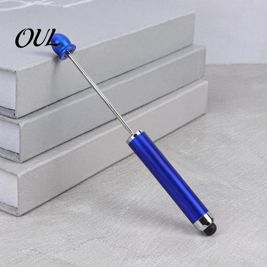 Gradient Color Touch Screen Stylus Beadable Pen for Touchscreen, Pen, High Smooth Drawing Pad Precision Writing School Office Classroom Study