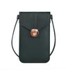 Women Leather Touchable Phone Purse Small Crossbody Bag Mini Cell Phone Pouch Shoulder Bag