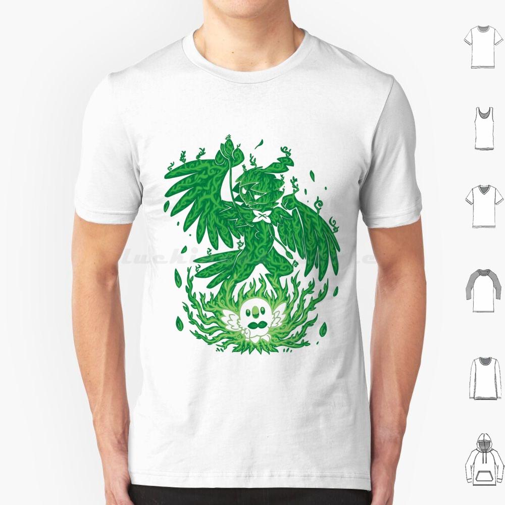 Silhouette  Grass Owl Evolution T Shirt Cotton Men Women DIY Print Silhouette Evolution Generation 7 Pókèmón P  K  Chü R S