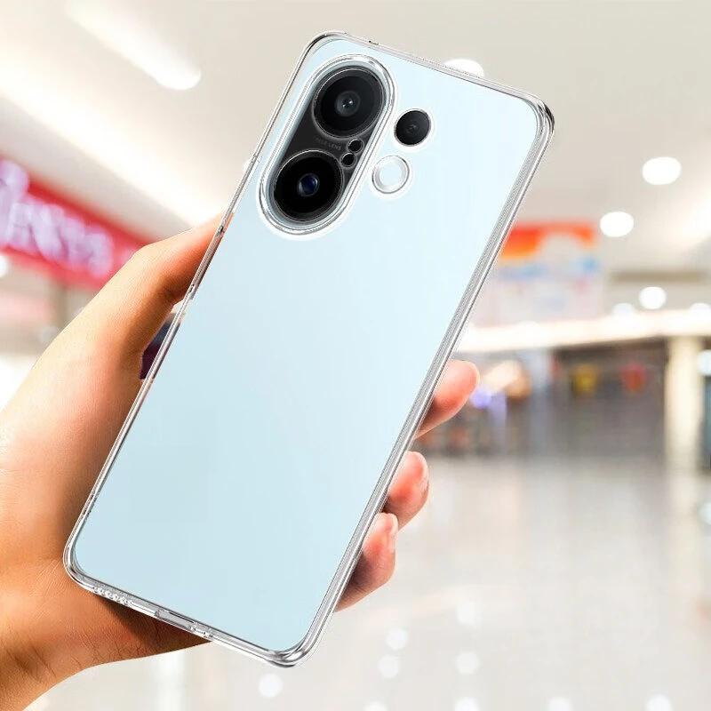For Vivo S30 Pro Mini S30ProMini X200FE X200 FE Case Transparent TPU Phone Cases Silicone Soft Clear Protective Back Cover Capa