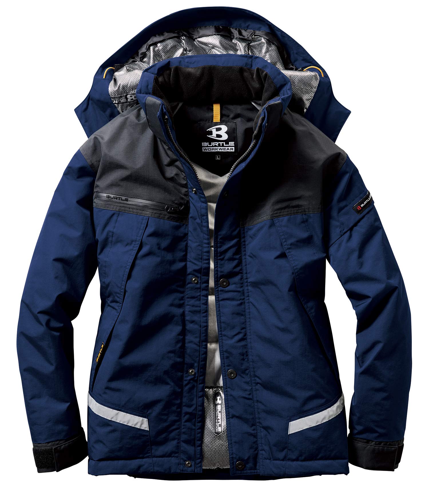 

BURTLE Waterproof and Cold Weather Jacket 7610 3 Navy 5L (Unisex)