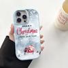N106 Godt nyttår jul myke telefonvesker til Samsung S24 S23 Plus A15 A35 A54 Infinix Hot 40i Tecno Plating Frame Kamerabeskytter Bakdeksel