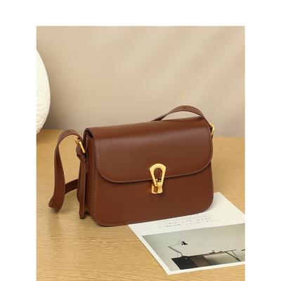 Shoulder Bag Niche Design Commuter Messenger Bag Women'S Fashion High-End Small Square Bag Luggage