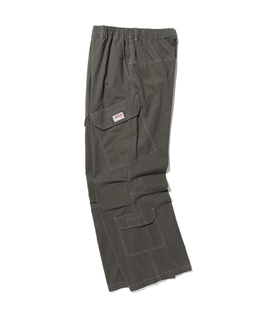 AECA Washed Multi Cargo Pants-Charcoal