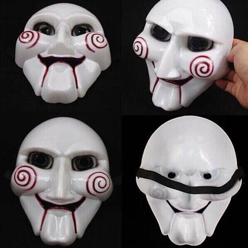 Puppet Saw Mask Creepy Scary Horror Costumes Prop Mask Cosplay Unisex Fun