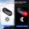 Solar Powered Wireless LED Car Anti-Theft Warning Light Caution Lamp with Air Freshener Alarm Fake Anti-theft Decorative Light
