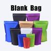 Custom Printed Frosted Self Standing Color Aluminum Foil Zipper Bag Nut Tea Pet Supermarket Display Food Snack Packaging Pouch