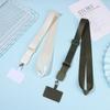 Nylon Patch Clip Snap Anti-lost Keychain Phone Strap Lanyard Strap Phone Hanging Cord Phone Lanyard