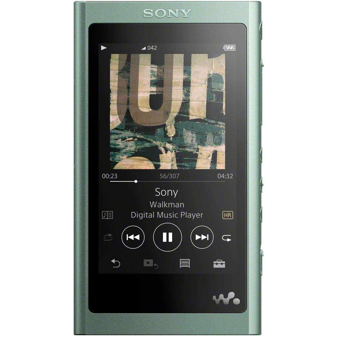

Sony MP3-плеєр Walkman серії A 16 ГБ, Bluetooth, microSD, сумісний із високою роздільною здатністю, до 45 годин безперервного відтворення, модель 2018 року, Horizon
