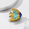 Cartoon Shark Clip Shark Acetic Acid Hair Claw Personalized Fish Hair Claw  Female