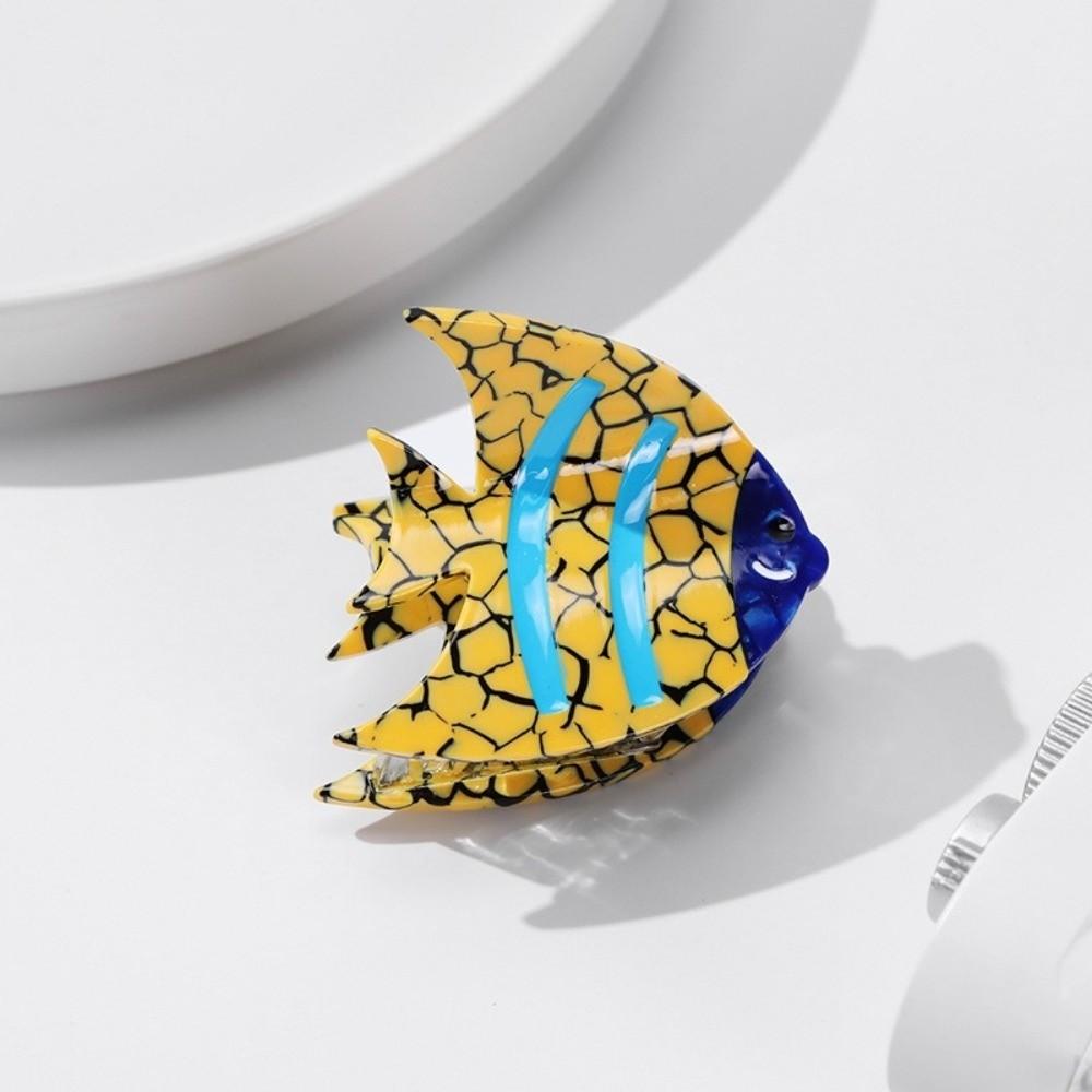 Cartoon Shark Clip Shark Acetic Acid Hair Claw Personalized Fish Hair Claw  Female