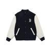 MLB Boston Red Sox Buchstabenstickerei Patchwork Baseballtrikot Unisex Trikot Dunkelblau 31JP06061-43N