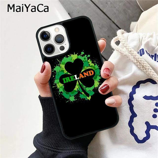 Ireland Irish Flag Phone Case Cover For iPhone 17 Air 16 16e 15 plus 11 12 13 14 pro max coque