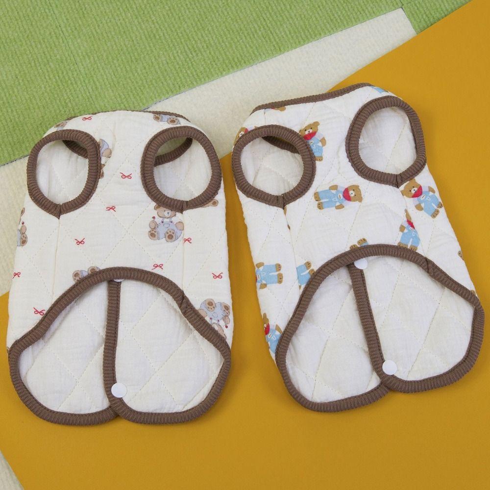 New Cotton Pet Dog Clothes Cute Bear Cat Clothes Puppy Clothes Vest with Warm Jacket Winter Warm Teddy Bear Coat Winter