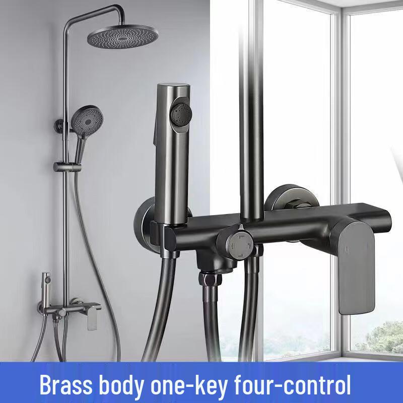 Термостатический настенный душевой набор TLXT