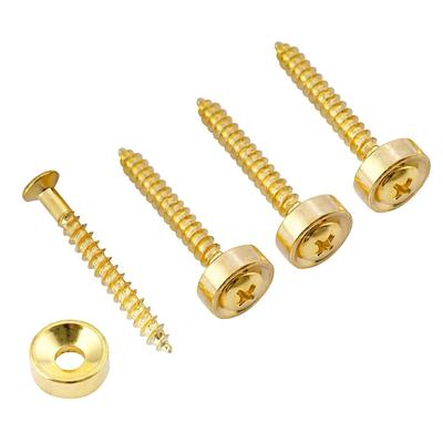 LvYiLinggg Guitar Neck Joint Bushing 4 with for Electric Guitar Parts Set, Pieces, Gold, Screws, Guitars/Basses,