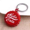 Newest Cola Keychain Bottle Cap Bottle Opener Key Chain Women Men Car Keyring Jewelry Accessories
