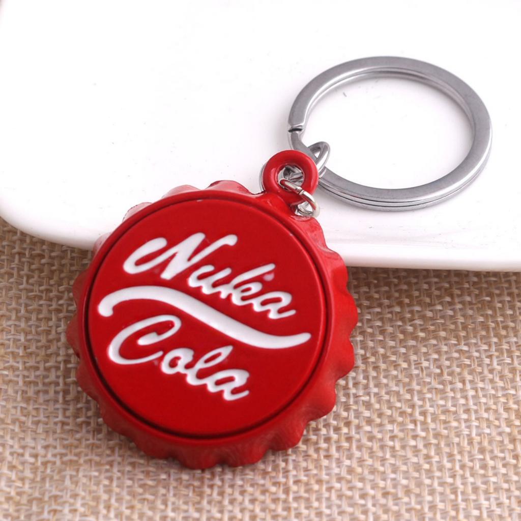 Newest Cola Keychain Bottle Cap Bottle Opener Key Chain Women Men Car Keyring Jewelry Accessories
