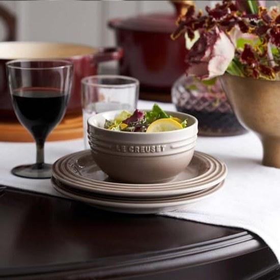 Le Creuset Leje Plate Dish 18cm Nutmeg Heat Resistant Cold Microwave Oven Dishwasher Safe Japan Official Product