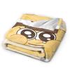 Cute SpongeBob SquarePants Cartoon Blanket  Flannel Awesome Warm Throw Blankets for Home Restaurant All Season