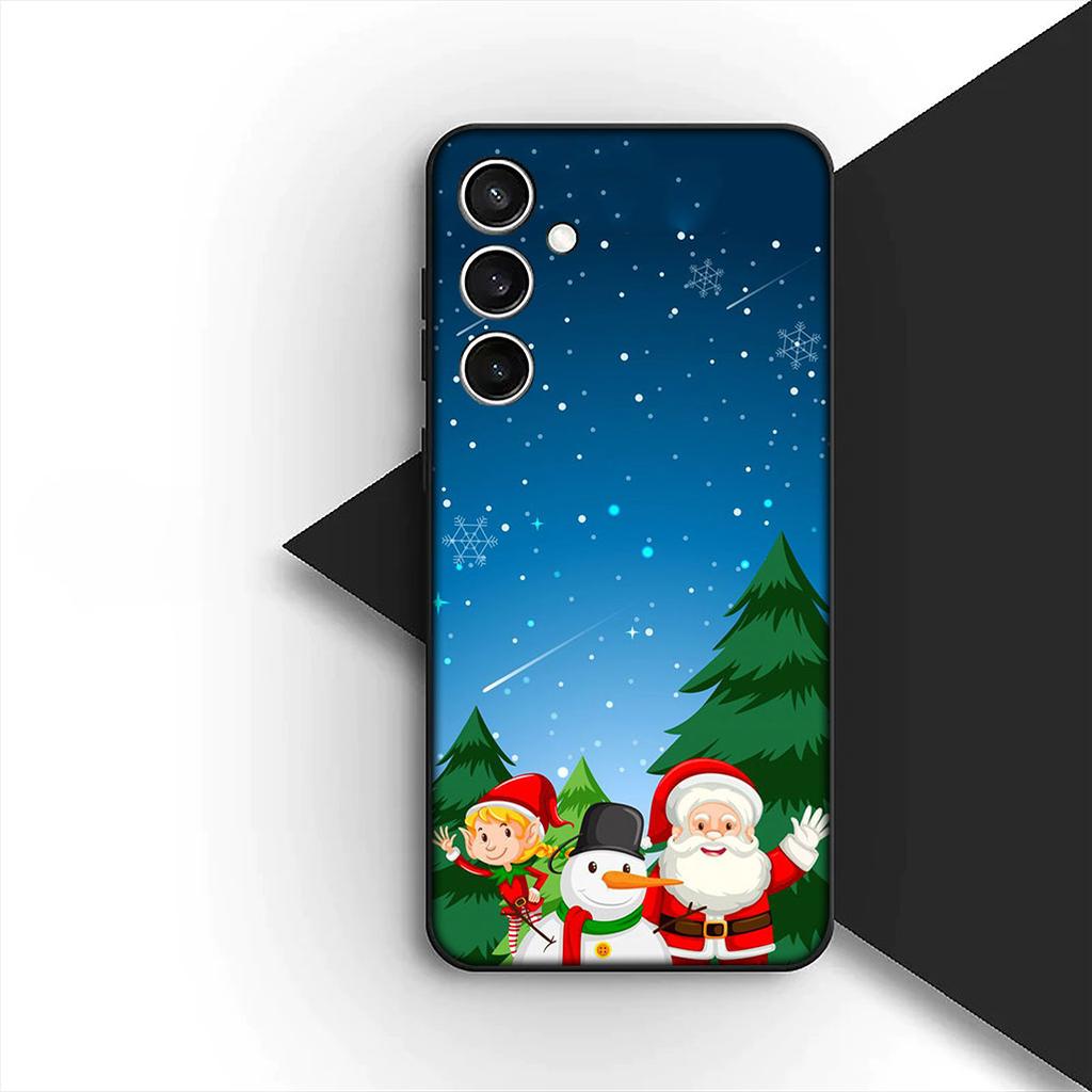 Santa Claus Merry Christmas Tree Deer Cover for Motorola Moto Edge 70 60 Fusion Stylus NEO Pro Plus G04S G MAX Stylus G04 Case