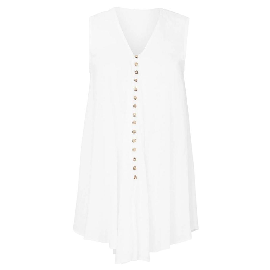 JOE BROWNS Womens/Ladies V Neck Sleeveless Blouse