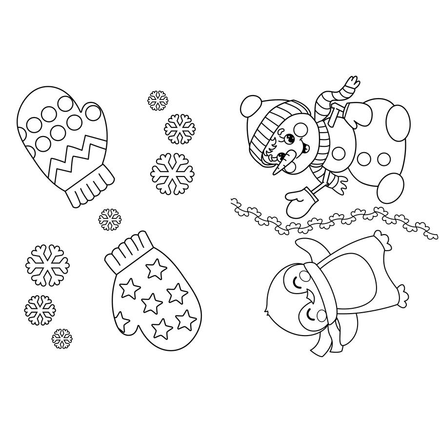 100+ Coloring Pages of Seasons Coloring Books For Children Educational Booklet