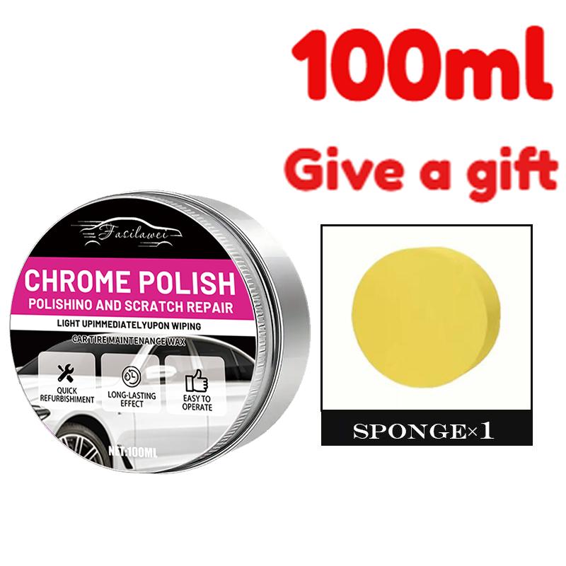 

NEW Professional Chrome Repair Cream - For polishing and restoring car door handles, trim, windows and grilles