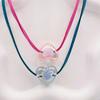 Stylish Heart Pendant Choker Unique Neck Jewelry Eye-Catching Accessory Heart Pendant Necklace Perfect for Any Occasion