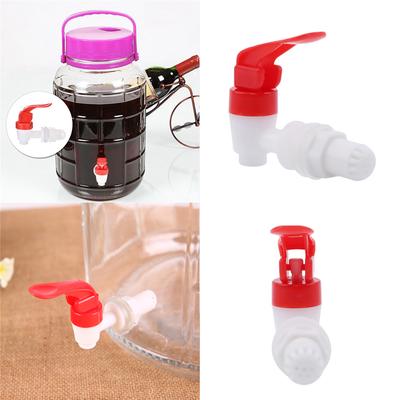 Home Supplies DIY Glass Wine Bottle Faucet Bottling Bucket Tap Without Jar