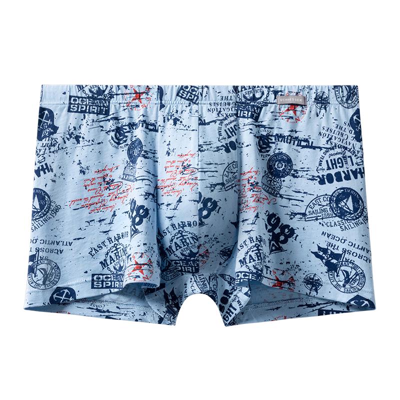 

Schyia Men s 50S Modal Breathable Printed Boxer Briefs 2XL