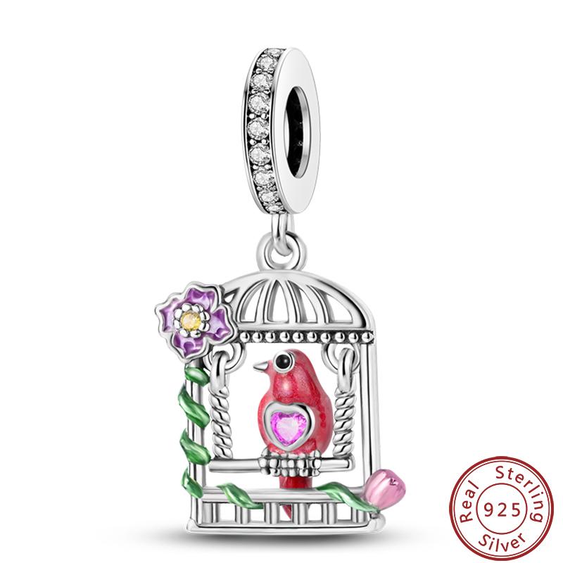 Copper Craft Parrot Elegant Hummingbird Owl Birds Stylish Design Beads 3Mm Handmade Fine Jewellery Gifts Making