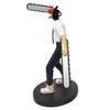 Anime Chainsaw Man Figur 2er Set Denji Actionfigur 14-17cm Auto Dekoration Puppe PVC Modell Sammlerstücke Spielzeug Kinder Geschenke