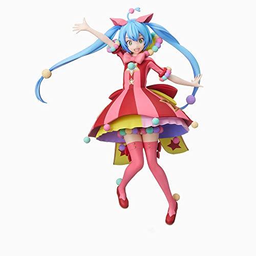 Sega Project Sekai Красочная сцена! подвиг. Hatsune Miku Супер Премиум Фигурка Hatsune Miku из Мира Чудес