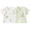 TONGTAI Newborn Baby 100% Cotton Short Sleeve Top