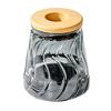 Desktop Flower Vase Hydroponic Planter with Lid, Glass-Like Clear Plant Propagation Station, Minimalist Style for Cuttings, Home Office Desk