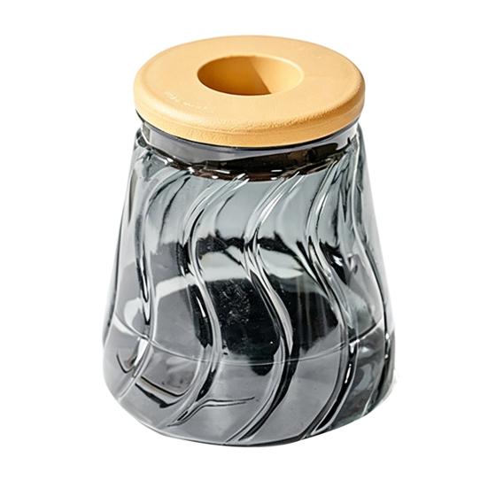 Desktop Flower Vase Hydroponic Planter with Lid, Glass-Like Clear Plant Propagation Station, Minimalist Style for Cuttings, Home Office Desk