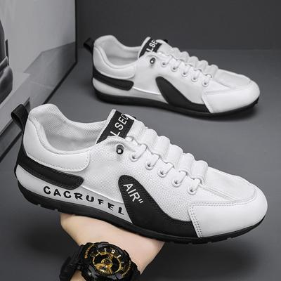 Fashion Men's Sneakers Non-slip New Fashion Low Top Casual Shoes Lightweight Men's Shoes Fashion Trend Outdoor Walking Shoes Sneakers