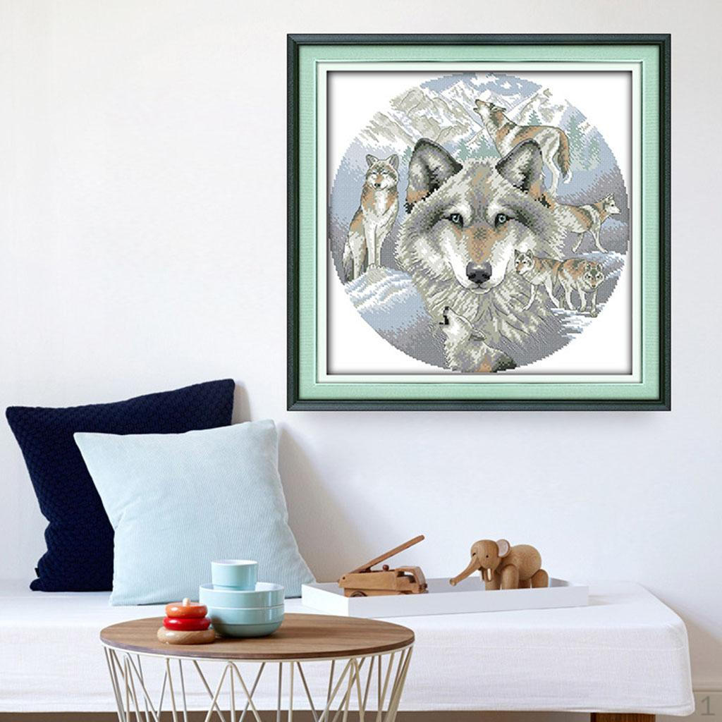 Счетный стежок для детских, студенческих вышивальных поделок 14CT 38 x 38cm