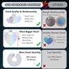 200 Pcs Iridescent Heart-52 FT Garland Party-Decorations Streamers Banner - Disco Kpop Birthday Holiday Girls Dancing Queen Princess Bachelorette