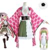 Mitsuri Cosplay Kanroji Mitsuri Cosplay Kostüm Perücke